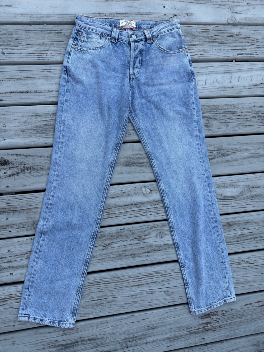 We The Free Blue Wash Jeans Sz 26